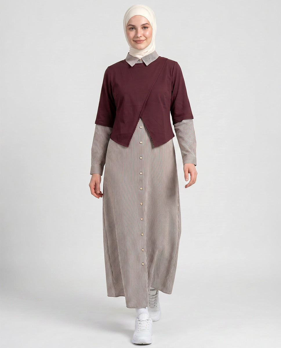 Two-Piece Smart Jacket Jilbab