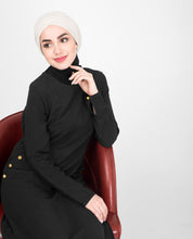 Cross Pocket Classic Black Jilbab