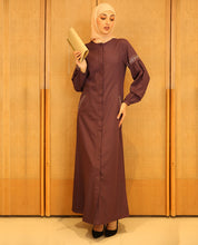 Perky Purple Rich Look Feminine Jilbab