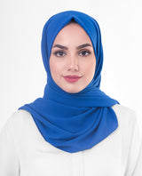Princess Blue Poly Georgette Scarf