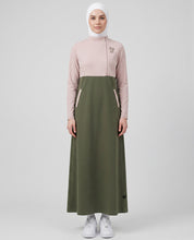 Olive And Blush Urban Jilbab