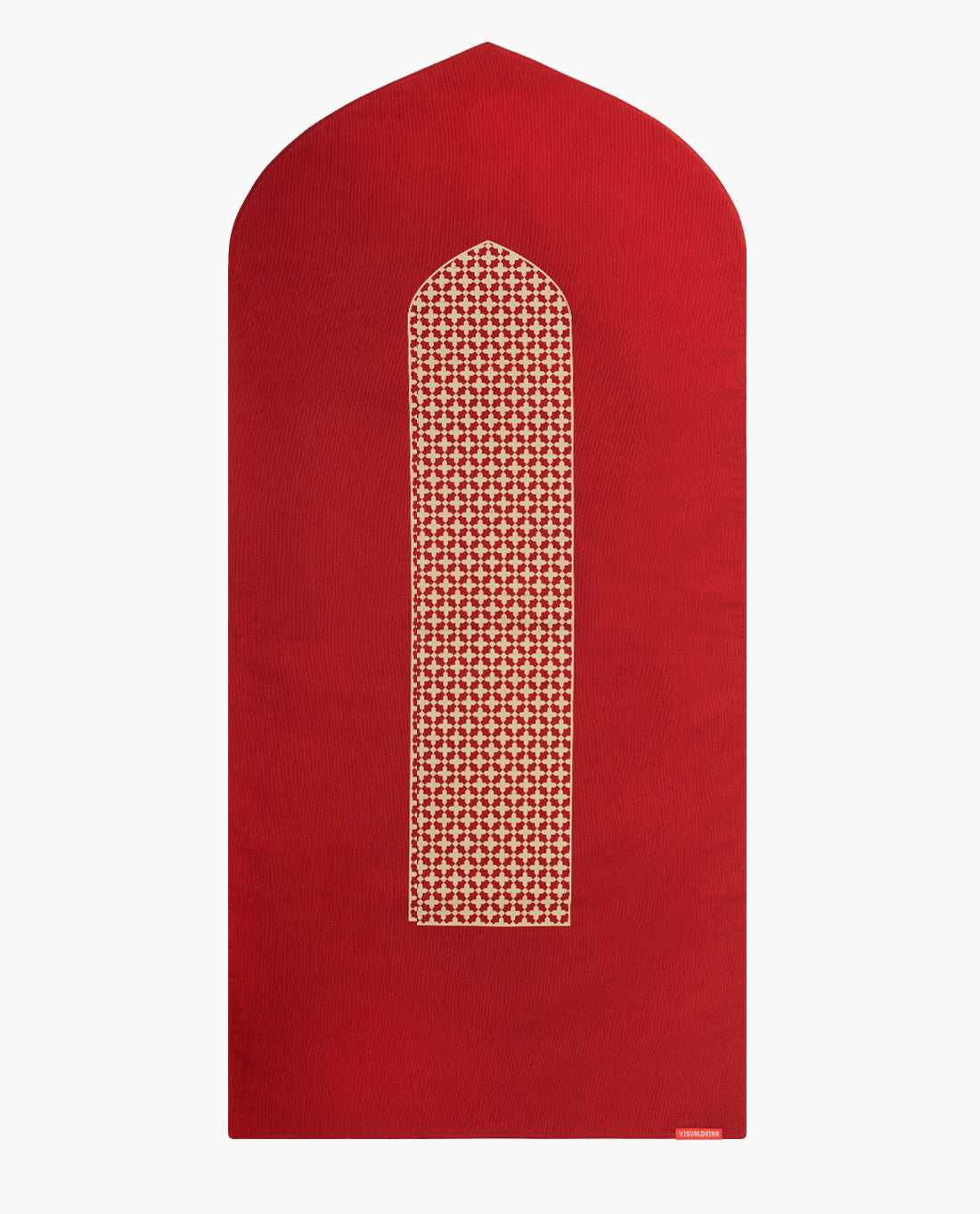 Arch Shape Mat Mashrabiya arch-shaped prayer mat rug – India | Islamic Design House
