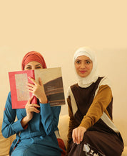 Sepia Hue Contrast Sleeves Jilbab