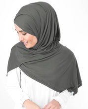 Eiffel Tower Grey Viscose Jersey Scarf