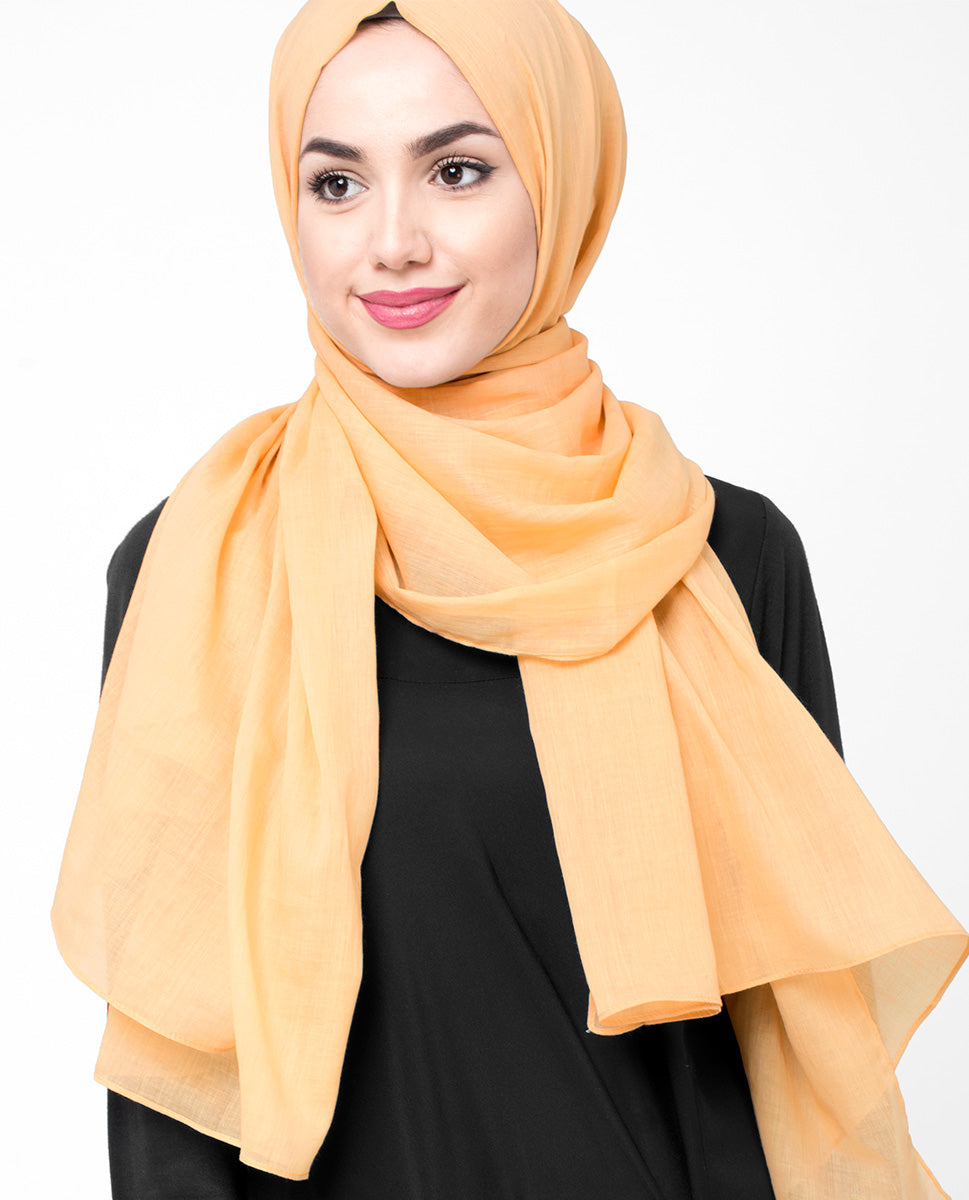 Desert Mist Cotton Voile Scarf