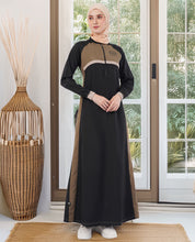 Black & Olive Smart Pick Jilbab