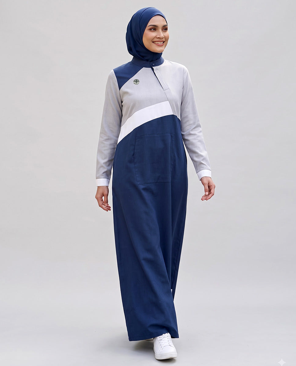 Navy Slate Urban Jilbab