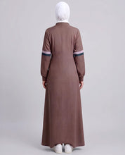Modest Blush Full Front Open Jilbab