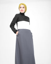 Classic Colour Block Jilbab