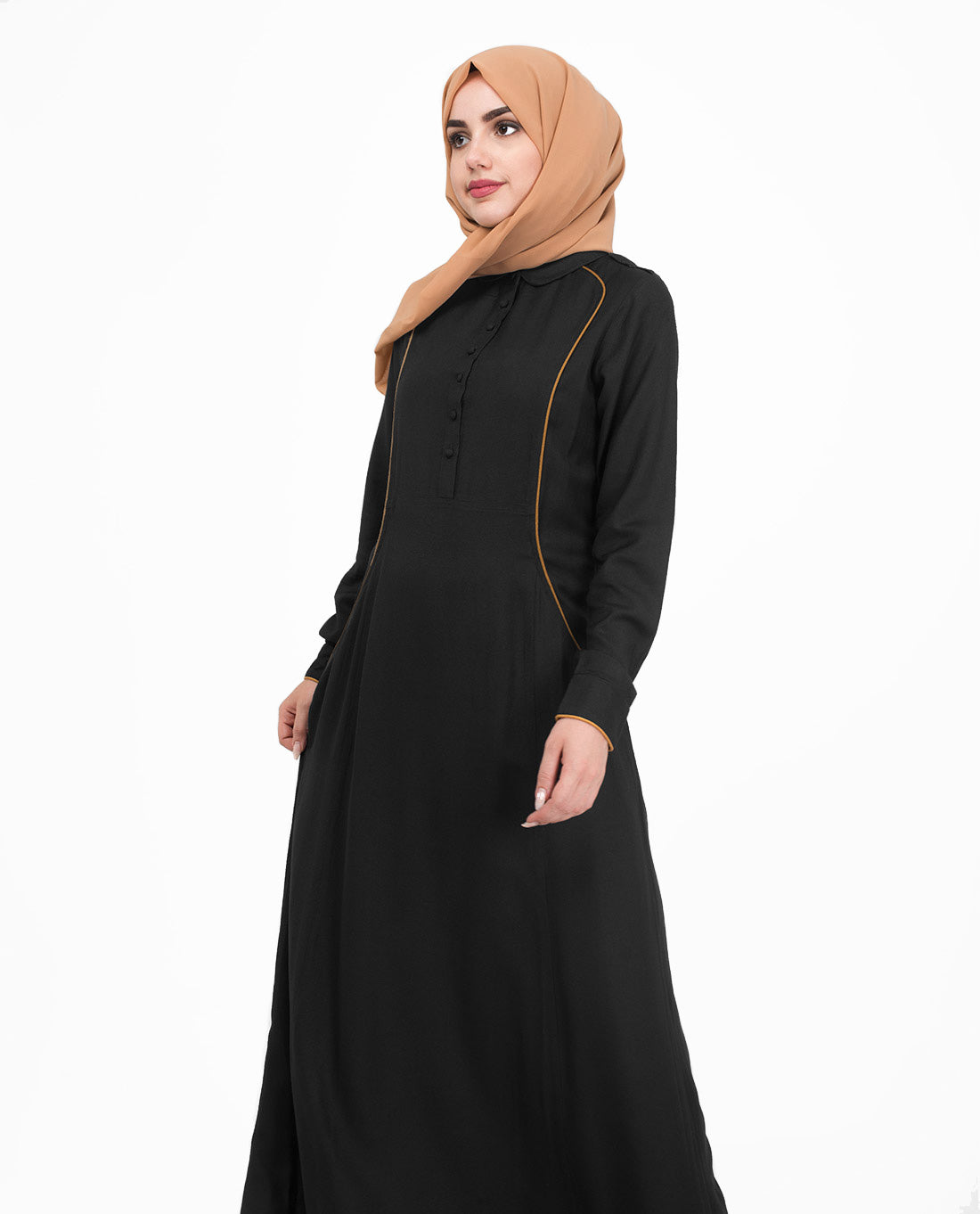 Urban Black Flared Jilbab