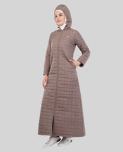 Urban Khaki Quilted Winter Jilbab