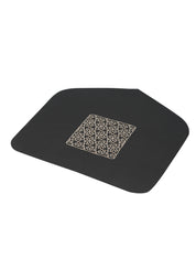 Islamic Geometric Pattern Embroidered Head Prayer Mat