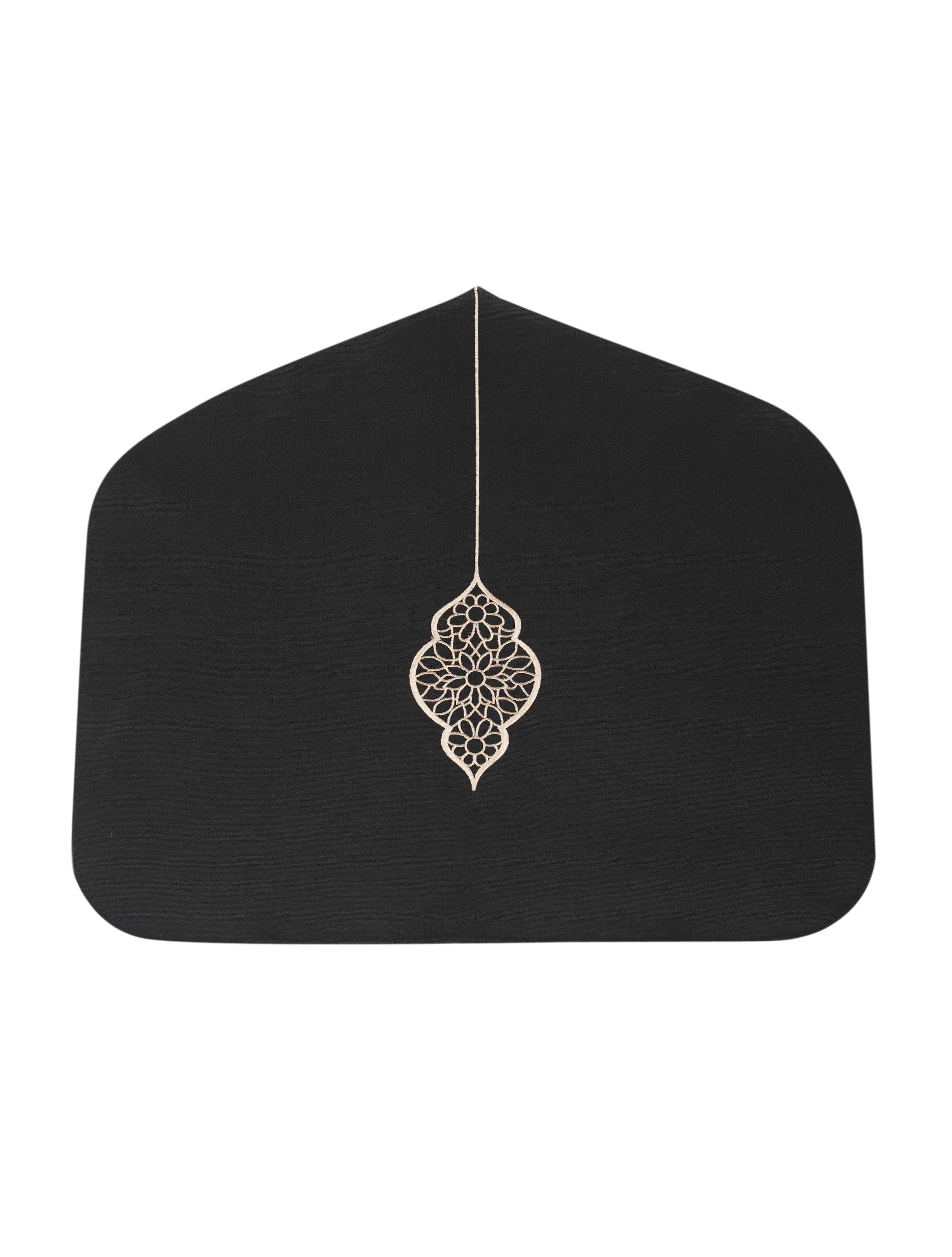 Islamic lantern Embroidered Head Prayer Mat