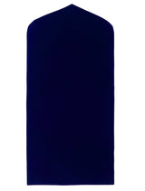 Silk Route Luxury Velvet Navy Blue Arch-shaped Prayer Mat Rug