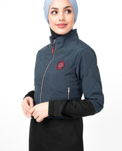 Diamond Quilted Raised Neck Jilbab