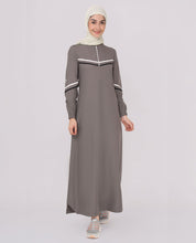 Smoked Slate Casual Style Jilbab