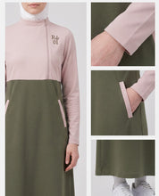 Olive And Blush Urban Jilbab