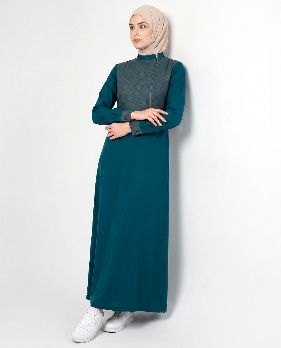 Arabesque Muse Cross Zip Jilbab