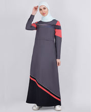 Tornado Grey Coral Touch Jilbab