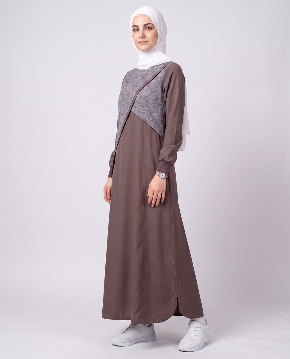 Urban Fashionista Color Contrast Jilbab