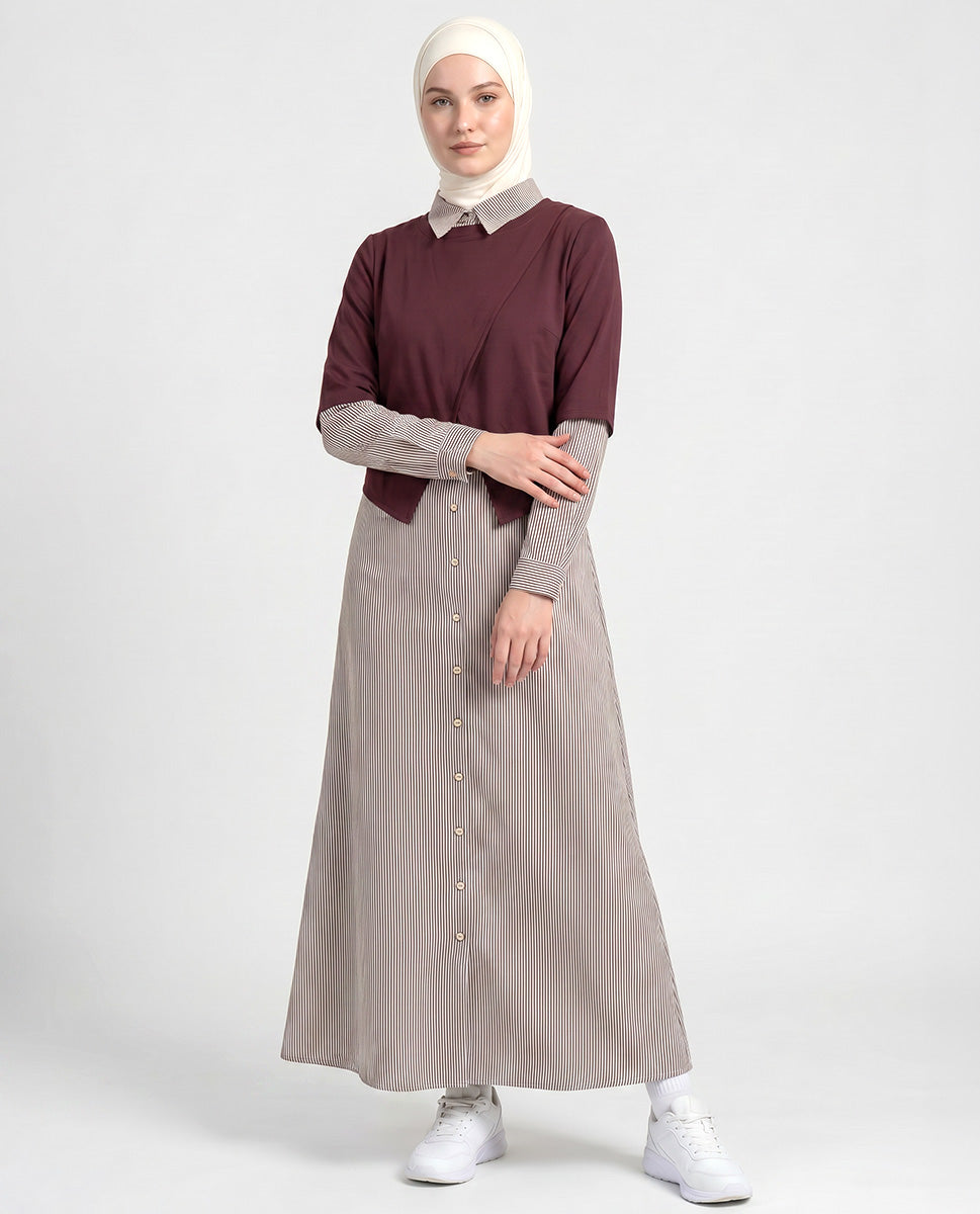 Two-Piece Smart Jacket Jilbab