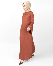 Flared Bell Sleeve Chutney Abaya