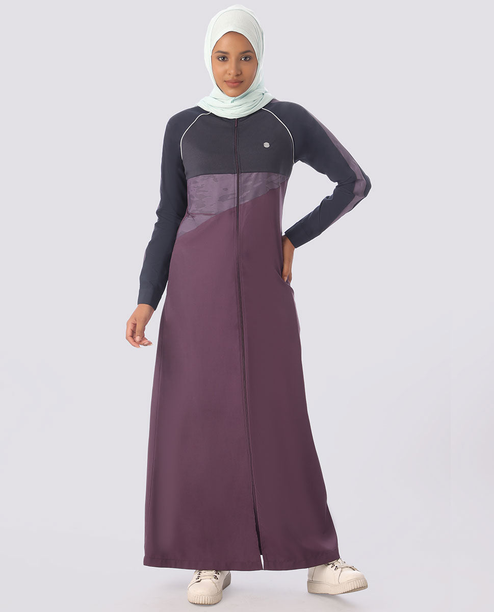 Mulberry love Full Front Open Jilbab