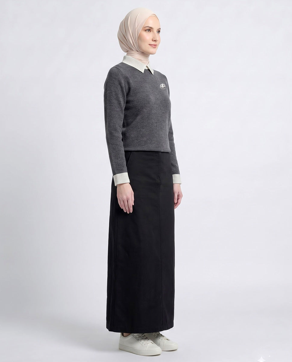 Urban Luxe Textured  Winter Jilbab