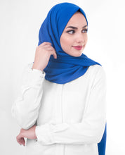 Princess Blue Poly Georgette Scarf