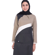 Contrast Panel Sporty Jilbab