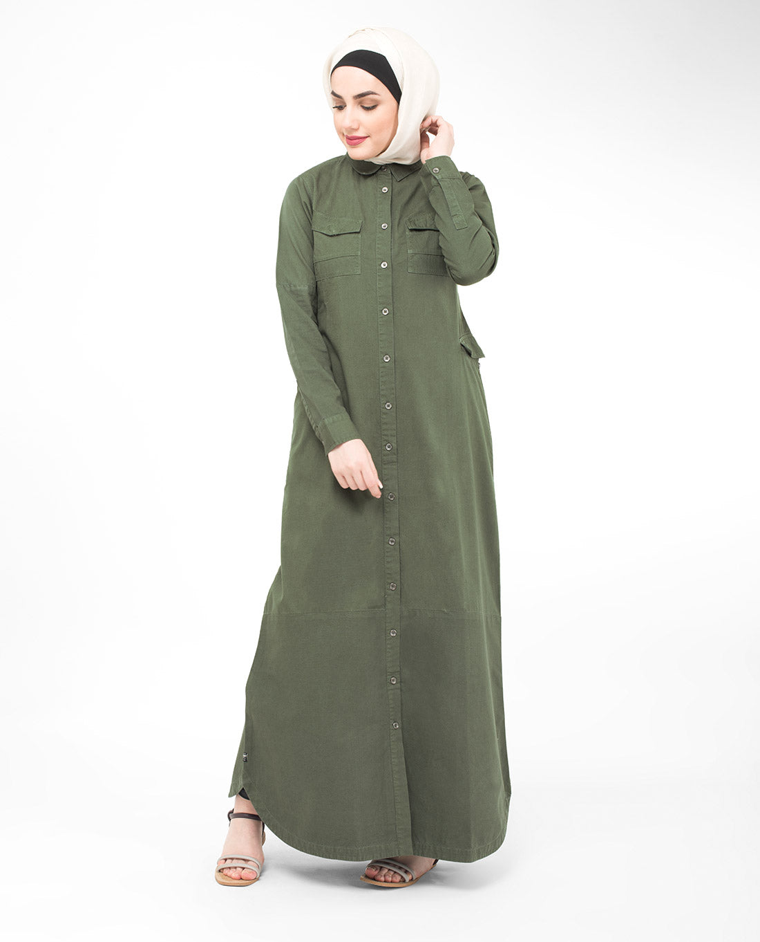 Olive Spring Jilbab