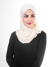 Sheer Pink Viscose Jersey Scarf