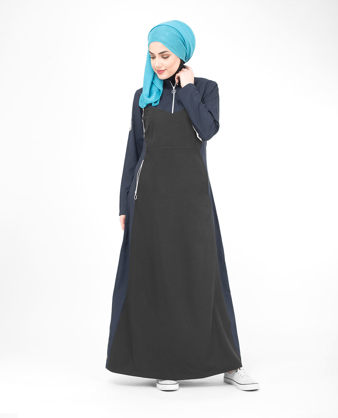 Classic Route Black Jilbab