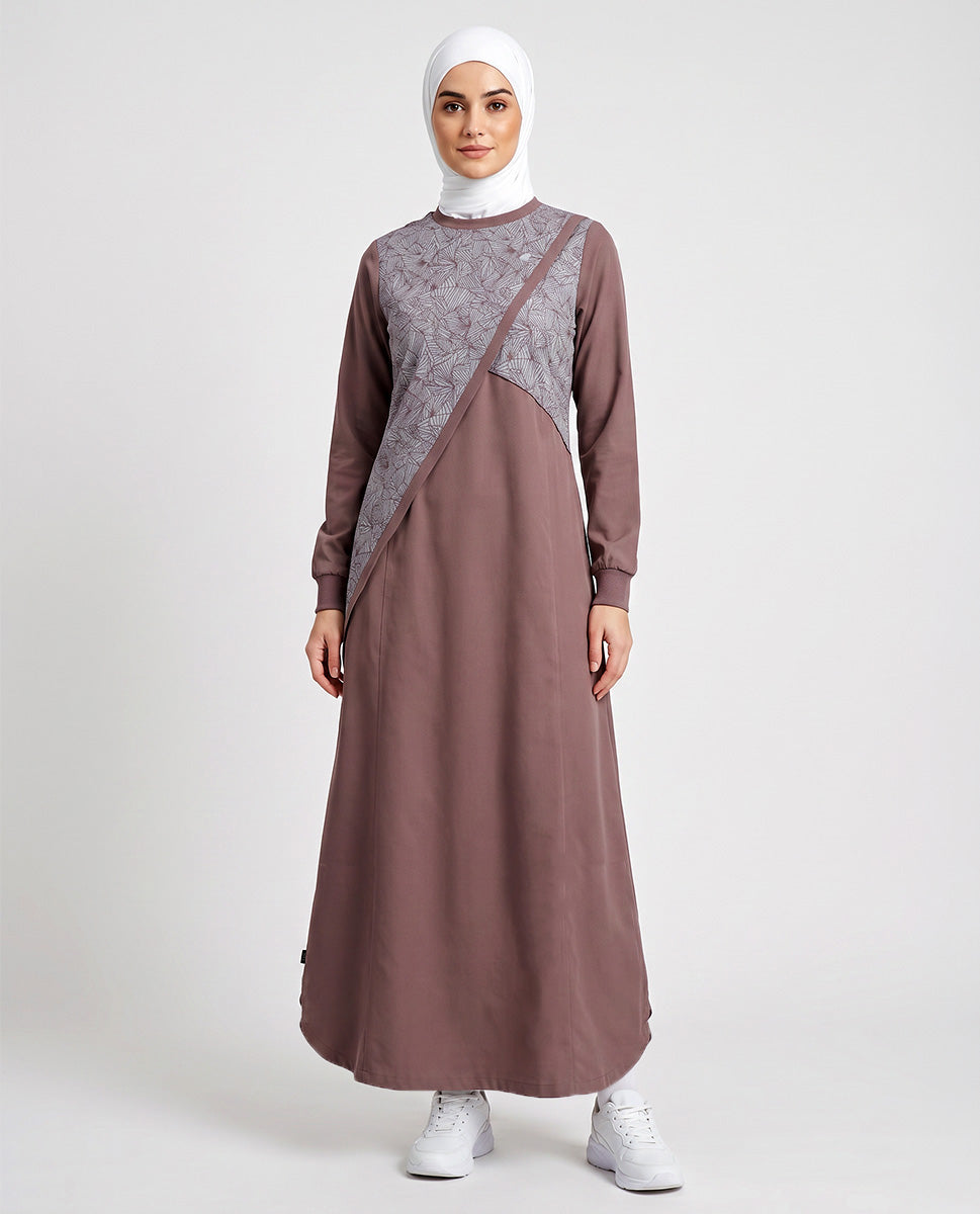 Urban Fashionista Color Contrast Jilbab