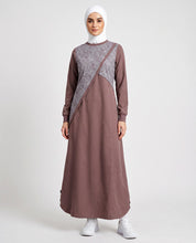 Urban Fashionista Color Contrast Jilbab