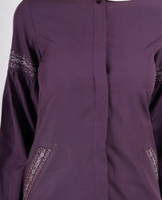 Perky Purple Rich Look Feminine Jilbab