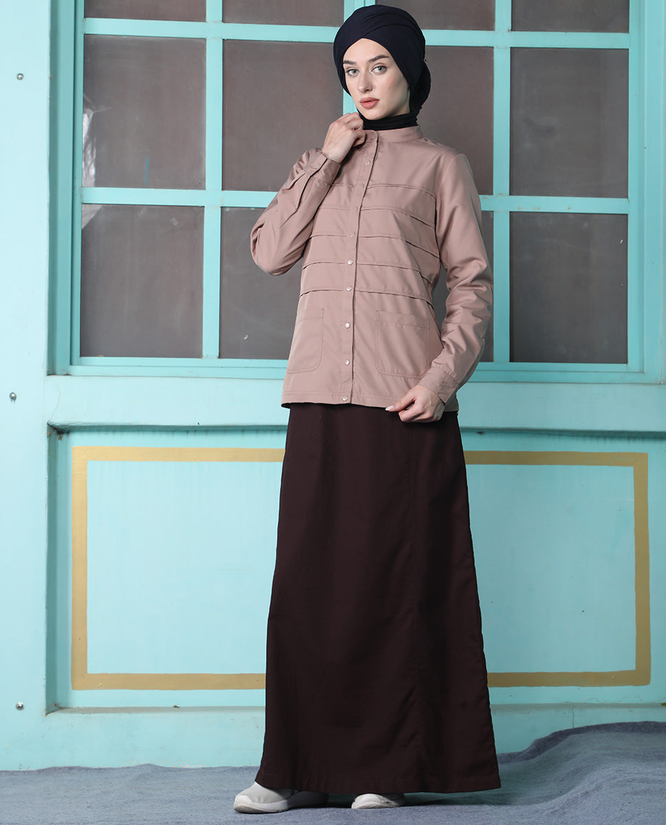 Urban Sister Mock Jacket Jilbab