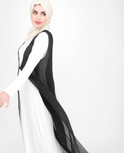 Long Chiffon Sleeveless Outerwear