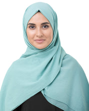 Wasabi Green Cotton Voile Scarf