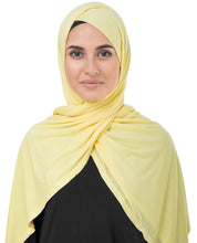 Goldfinch Yellow Viscose Jersey Scarf