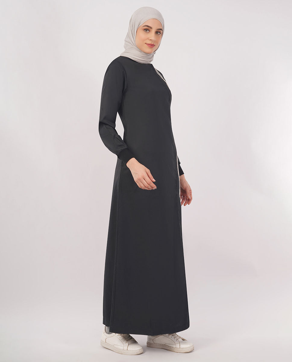 Urban Edge Midnight Black Jilbab