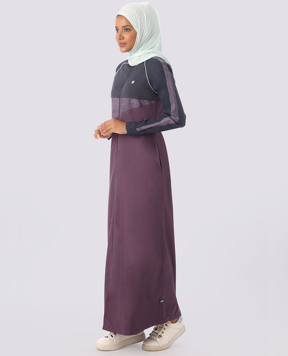 Mulberry love Full Front Open Jilbab