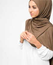 Brown Sugar Viscose Jersey Scarf