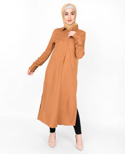 Sudan Brown Shirt Midi