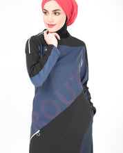 Asymmetric Sister Jilbab