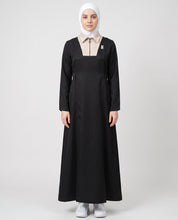 Modern Muse Box Pleat Jilbab - Black