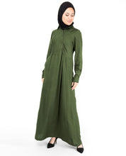 Oriental Green Abaya