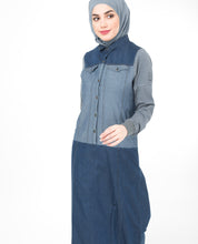 Charcoal Denim Jilbab