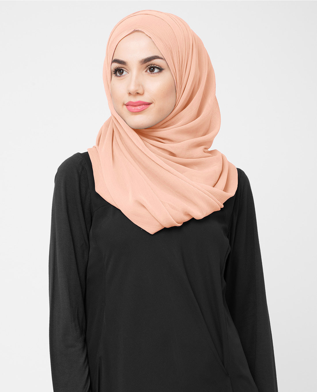 Evening Sand Poly Chiffon Scarf