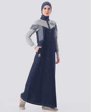 Dressy Denim Front Opening Jilbab